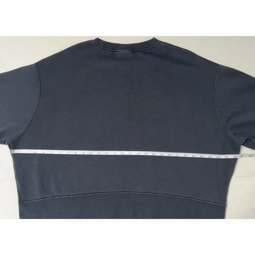 Nike Sportswear Women’s Fleece Sweatshirt Crew Cropped Black Size 2X